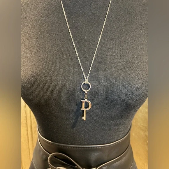 HAUTE ft Dior Romantique Pad Lock and Key OBI BELT AND NECKLACE set - Picture 5 of 6